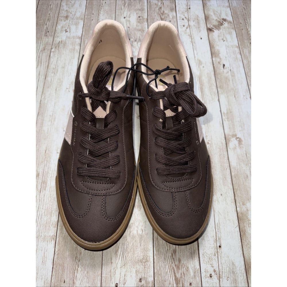 GBG Los Angeles Women's Tennis Sneakers Size 11M Brown Pink Shoes
